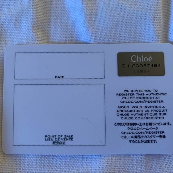 Authentic Chloe Crossbody. NWT. Light purple with dark purple & green accents. - Picture 9 of 12
